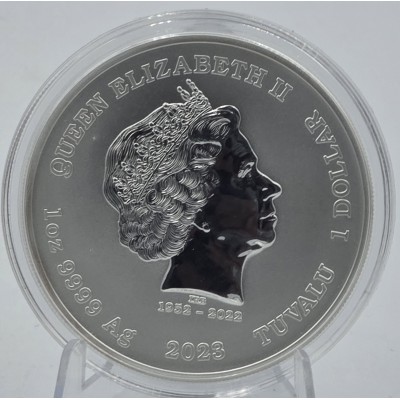 Tuvalu 2023 ARTEMIS Gods of Olympus 1 oz Silver 999 Coin 