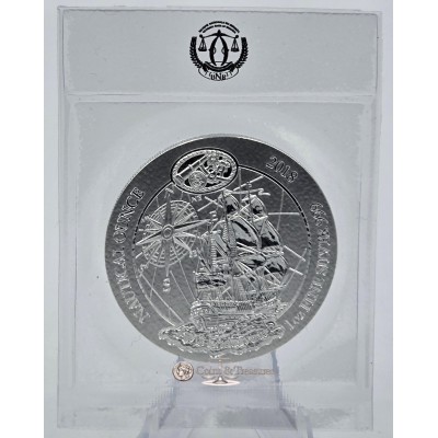 Rwanda 2018 Endeavour Nautical 1 oz Silver 999 Coin 