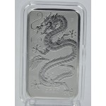 Australia 2026 Perth Mint Dragon Silver Coin Bar 1 oz .9999 GOLD AND SILVER BULLION