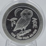 Athens Owl 2019 New Zealand 1 oz Silver 999 Coin  GOLD AND SILVER BULLION