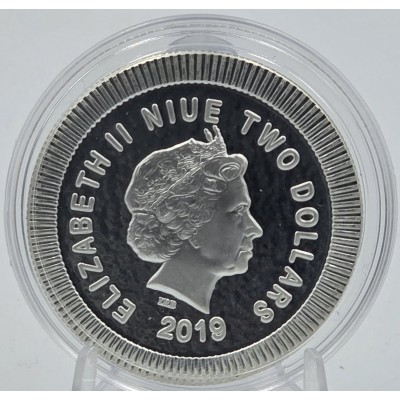 Athens Owl 2019 New Zealand 1 oz Silver 999 Coin 