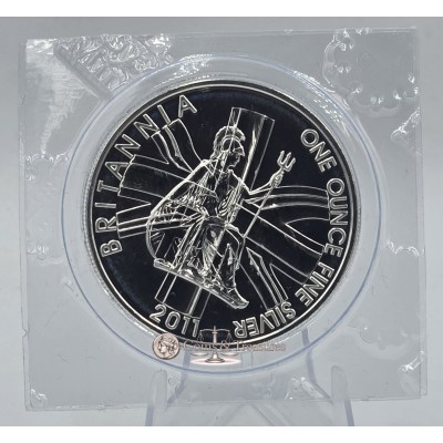 Britannia 1 oz 2011 Queen Elizabeth II Silver 999 Bullion Coin 