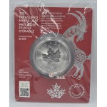 Treasured Silver Maple Leaf 1 oz 2027 Year of the Goat Privy Mark Silver 999 Coin  GOLD AND SILVER BULLION