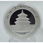 China 2011 Chinese Panda 1 Oz Silver 999 coin WORLD COINS