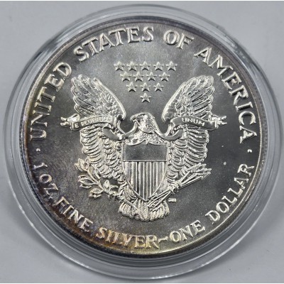 USA 1990 American Eagle Liberty 1 Oz Silver Dollar coin