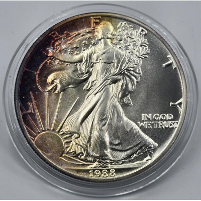 USA 1988 American Eagle Liberty 1 Oz Silver Dollar coin