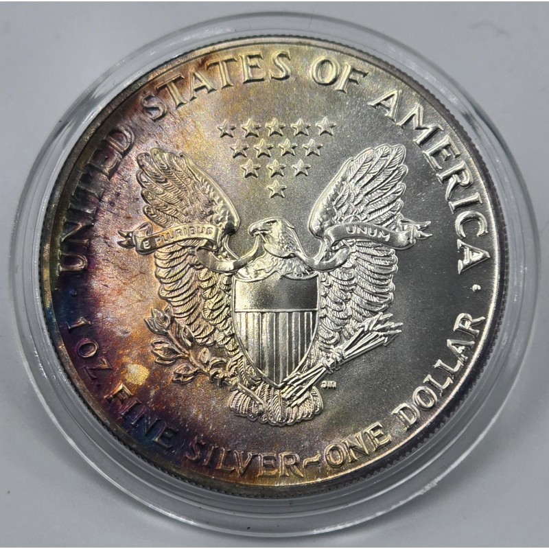 USA 1988 American Eagle Liberty 1 Oz Silver Dollar coin WORLD COINS