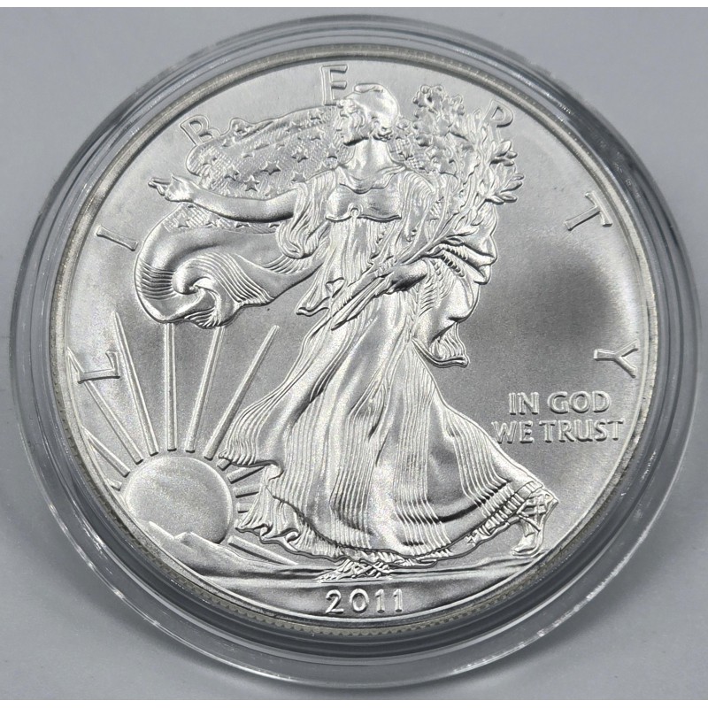 USA 2011 American Eagle Liberty 1 Oz Silver Dollar coin WORLD COINS