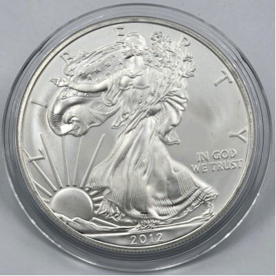 USA 2012 American Eagle Liberty 1 Oz Silver Dollar coin