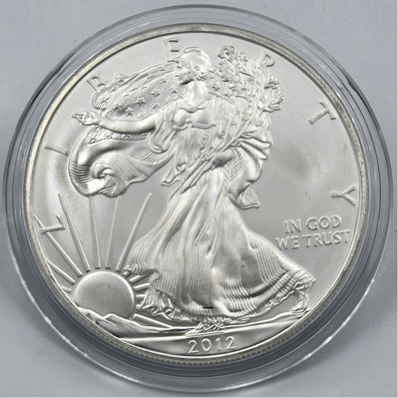 USA 2012 American Eagle Liberty 1 Oz Silver Dollar coin WORLD COINS