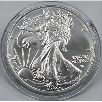 USA 2024 American Eagle Liberty 1 Oz Silver Dollar coin