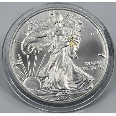 USA 2021 American Eagle Liberty 1 Oz Silver Dollar coin