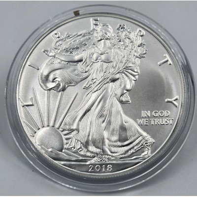 USA 2018 American Eagle Liberty 1 Oz Silver Dollar coin