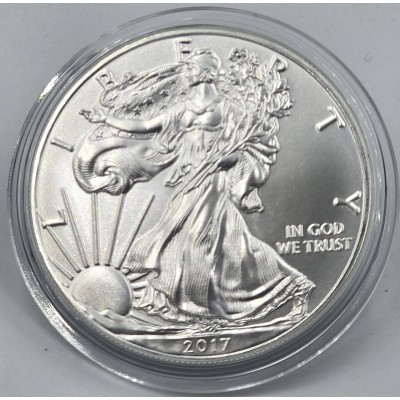 USA 2017 American Eagle Liberty 1 Oz Silver Dollar coin