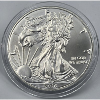 USA 2016 American Eagle Liberty 1 Oz Silver Dollar coin