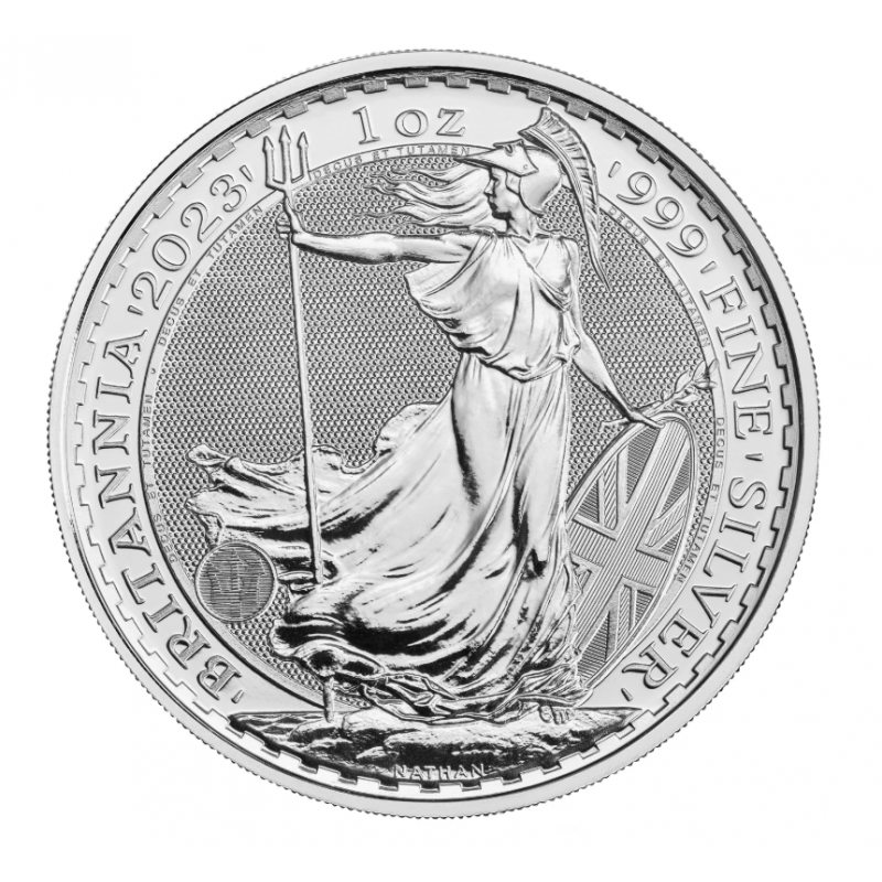 Britannia 1 oz Queen Elizabeth II Silver 999 Bullion Coin 