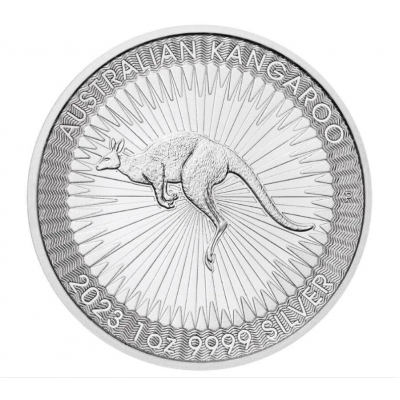 Australia 2023 Kangaroo 1 oz Silver 999 Bullion Coin 