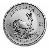 South Africa 2023 Krugerrand 1 oz Silver 999 Bullion Coin 