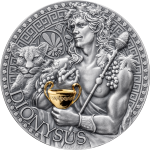 Dionysus Greek Mythology 1 Oz Silver Coin Cameroon 2024 GOLD AND SILVER BULLION