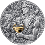 Dionysus Greek Mythology 1 Oz Silver Coin Cameroon 2024