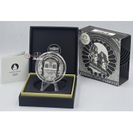 France 2024 Silver Proof coin Paris Olympics Notre Dame