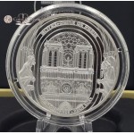 France 2024 Silver Proof coin Paris Olympics Notre Dame WORLD COINS