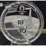 France 2024 Silver Proof coin Paris Olympics Montmartre WORLD COINS