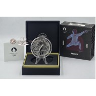 France 2024 Silver Proof coin Paris Olympic sports Fencing