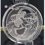 France 2024 Silver Proof coin Paris Olympic sports Show jumping WORLD COINS