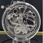 France 2024 Silver Proof coin Paris Olympic sports Track Tennis WORLD COINS