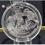 France 2024 Silver Proof coin Paris Olympic sports Football WORLD COINS