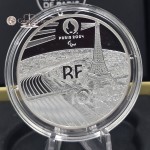 France 2024 Silver Proof coin Paris Olympic sports Football WORLD COINS