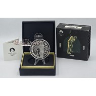 France 2024 Silver Proof coin Paris Olympic sports golf