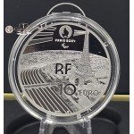 France 2024 Silver Proof coin Paris Olympic sports Para-athletics WORLD COINS