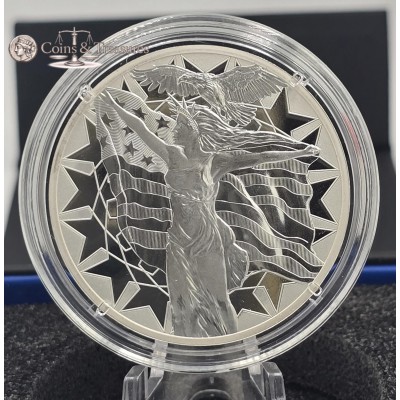 France 2024 Silver Proof 1oz 999 coin Lady Liberty