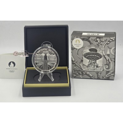 France 2022 Silver Proof coin 999 Place de la Concorde