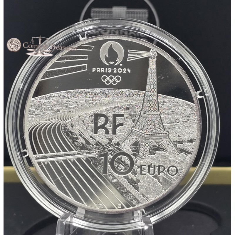 France 2022 Silver Proof coin 999 Place de la Concorde WORLD COINS