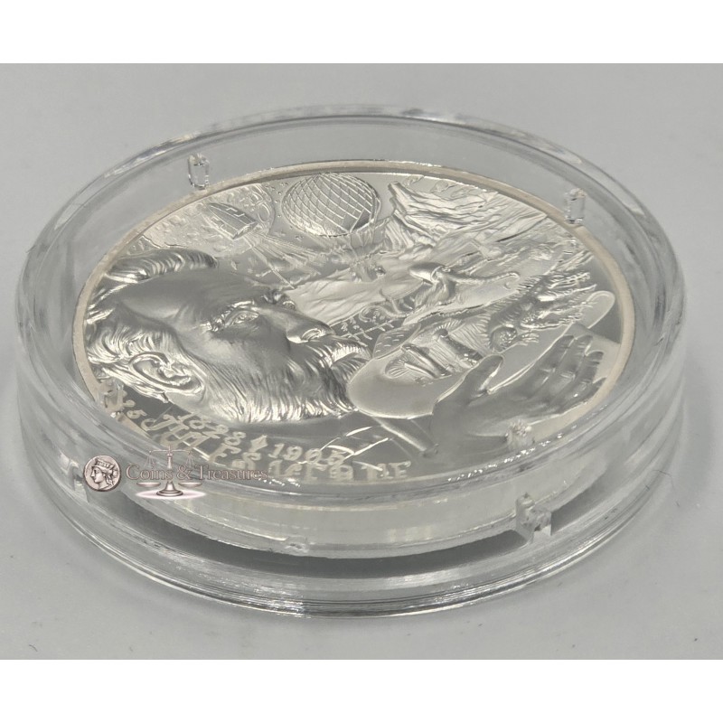 France 2025 Jules Verne The Art of The Pen 1 oz 999 Silver Coin WORLD COINS