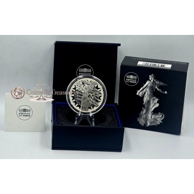France 2024 Silver Proof 1oz 999 coin Lady Liberty