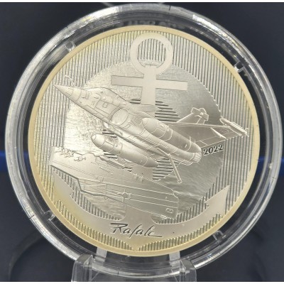 France 2022 Silver Proof coin 999 Aviation Rafale Fighter