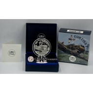 France 2023 Silver Proof coin Piefort  999 Aviation Curtiss P-40