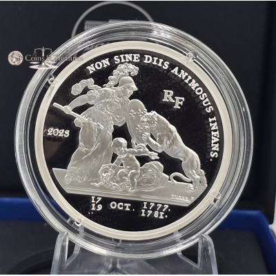 France 2023 Silver Proof 1 oz 999 coin American liberty
