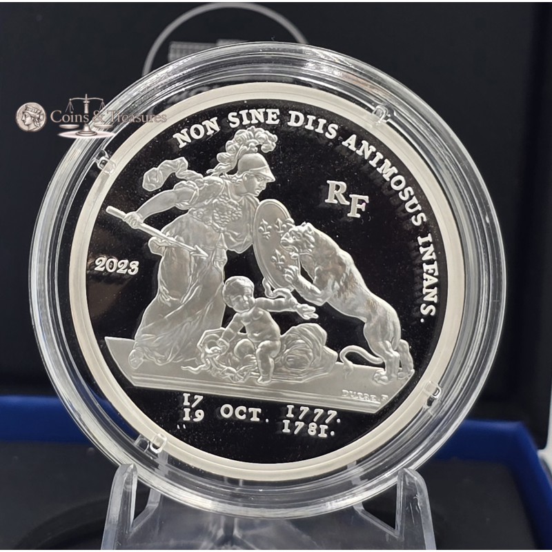 France 2023 Silver Proof 1 oz 999 coin American liberty WORLD COINS