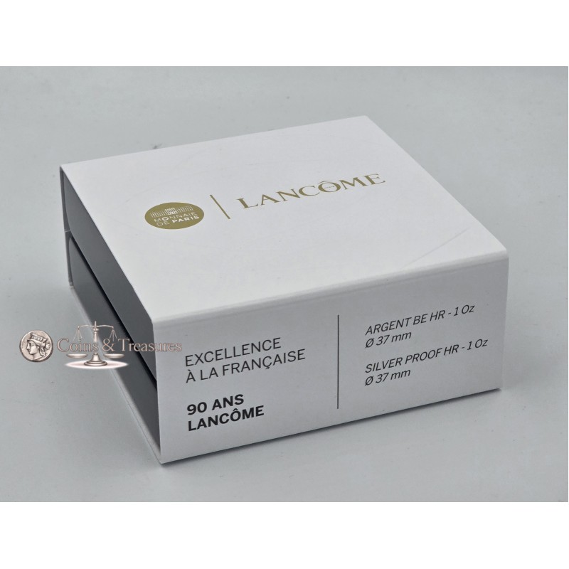 France 2025 Silver Proof coin 1 oz 999 Lancôme WORLD COINS