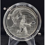 France 2023 Silver Proof coin Tennis Roland Garros Lacoste WORLD COINS