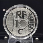 France 2023 Silver Proof coin Tennis Roland Garros Lacoste WORLD COINS