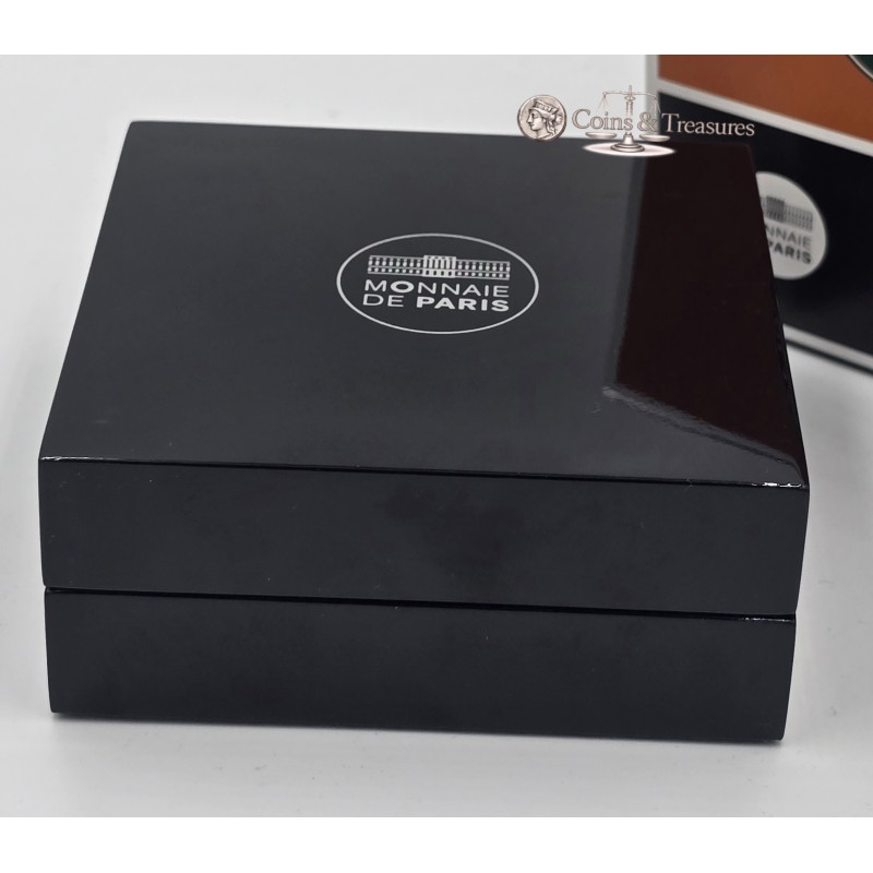 France 2023 Silver Proof coin Tennis Roland Garros Lacoste WORLD COINS