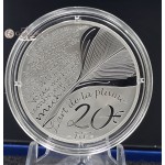France 2024 Silver Proof coin Alexandre Dumas 1oz 999 WORLD COINS