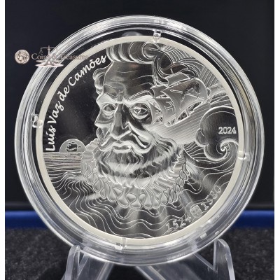 France 2024 Silver Proof coin Luís Vaz de Camões 1oz 999