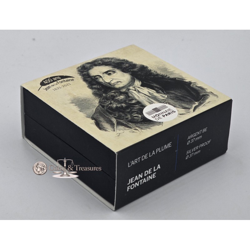 France 2022 Silver Proof coin Moliere 999 WORLD COINS